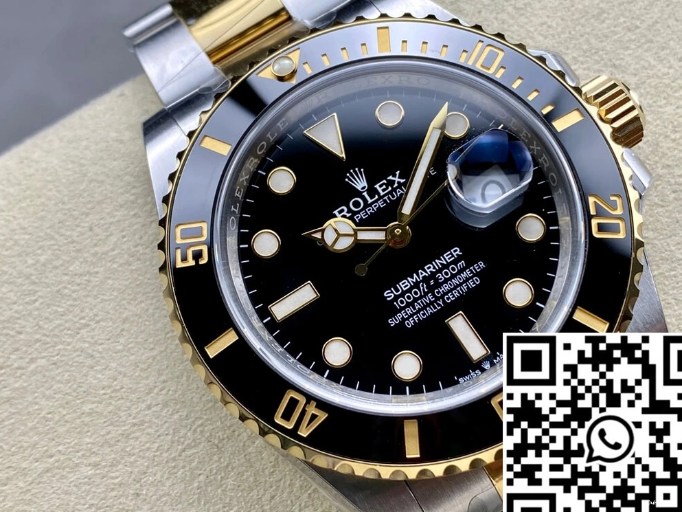 41MM Gold Yellow Rolex Clean M126613LN-0002 Factory Submariner 0418